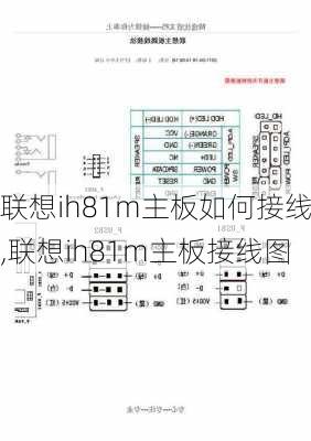 联想ih81m主板如何接线,联想ih81m主板接线图