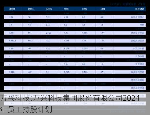 万兴科技:万兴科技集团股份有限公司2024年员工持股计划