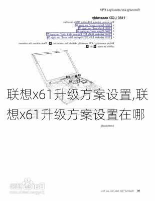 联想x61升级方案设置,联想x61升级方案设置在哪