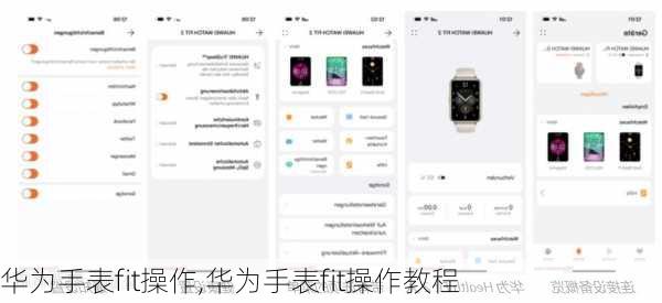 华为手表fit操作,华为手表fit操作教程