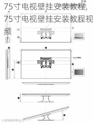 75寸电视壁挂安装教程,75寸电视壁挂安装教程视频