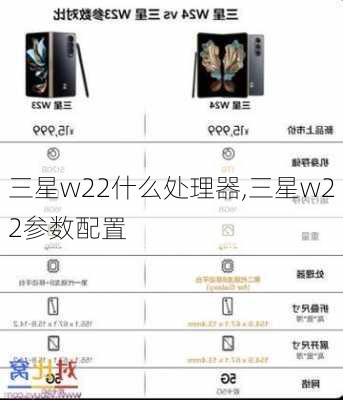 三星w22什么处理器,三星w22参数配置