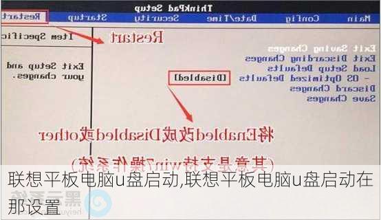 联想平板电脑u盘启动,联想平板电脑u盘启动在那设置