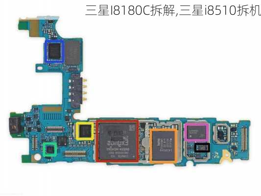 三星I8180C拆解,三星i8510拆机