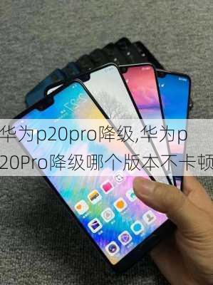 华为p20pro降级,华为p20Pro降级哪个版本不卡顿