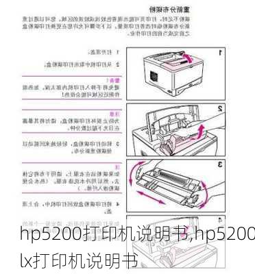 hp5200打印机说明书,hp5200lx打印机说明书