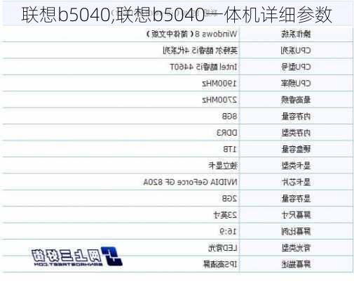 联想b5040,联想b5040一体机详细参数