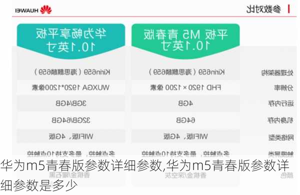 华为m5青春版参数详细参数,华为m5青春版参数详细参数是多少