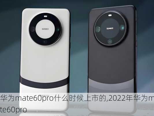 华为mate60pro什么时候上市的,2022年华为mate60pro