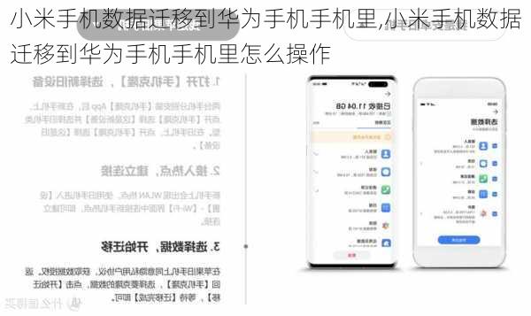 小米手机数据迁移到华为手机手机里,小米手机数据迁移到华为手机手机里怎么操作