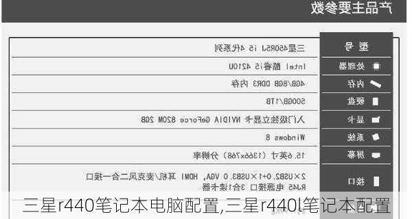 三星r440笔记本电脑配置,三星r440l笔记本配置