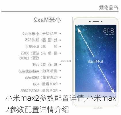 小米max2参数配置详情,小米max2参数配置详情介绍