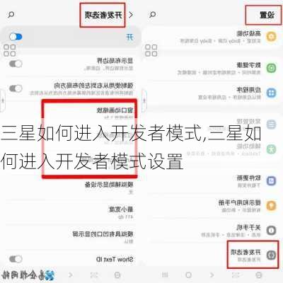 三星如何进入开发者模式,三星如何进入开发者模式设置