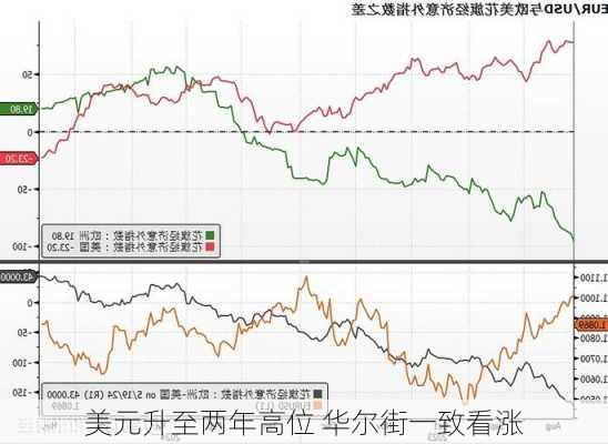 美元升至两年高位 华尔街一致看涨