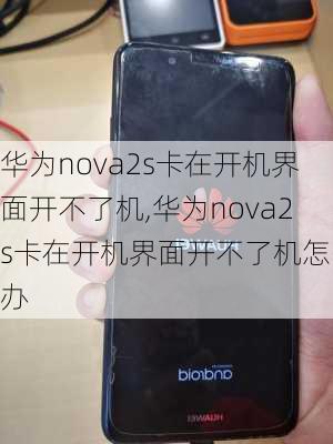 华为nova2s卡在开机界面开不了机,华为nova2s卡在开机界面开不了机怎么办