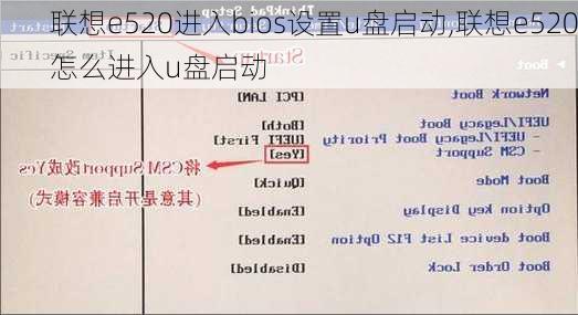 联想e520进入bios设置u盘启动,联想e520怎么进入u盘启动