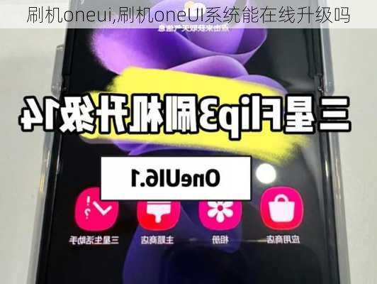 刷机oneui,刷机oneUI系统能在线升级吗