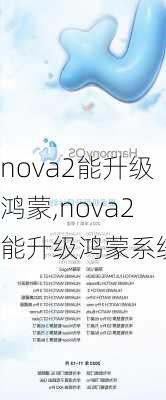 nova2能升级鸿蒙,nova2能升级鸿蒙系统吗