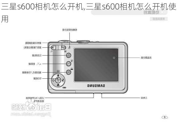 三星s600相机怎么开机,三星s600相机怎么开机使用