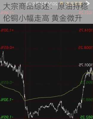 大宗商品综述：原油持稳 伦铜小幅走高 黄金微升